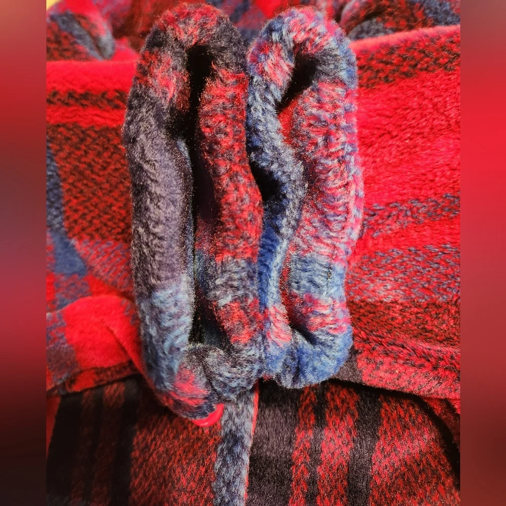 Storybook Heirlooms Vintage Plaid Holiday Pea Coat Girls Size 3t 90s Winter Pink